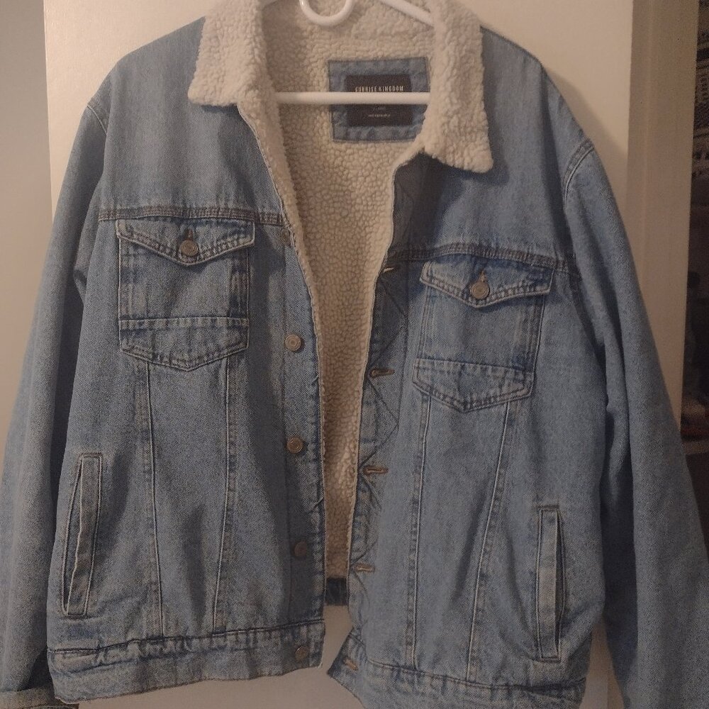 Sunrise Kingdom Sherpa Lined Jean Jacket